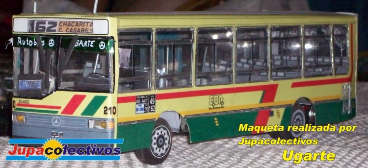 MAQUETA LINEA 162 - BARTOLOME MITRE
Maqueta realizada por Jupacolectivos en 2007 con luces.
(Reproducción en miniatura)
Palabras clave: JUPACO MAQUETAS