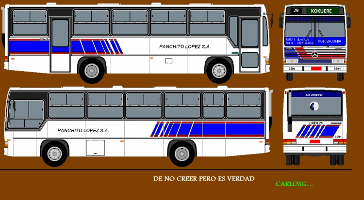 EL NUEVO BUS DE PANCHITO LOPEZ ES VERDAD YO LO EVISTO¡¡
