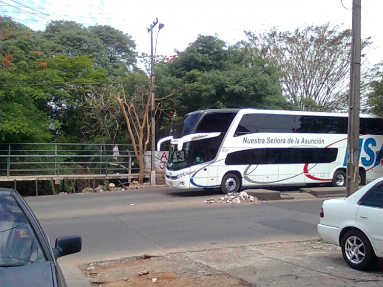 Marcopolo Paradiso 1800DD G7 (en Paraguay) - Nuestra Señora de la Asunción
