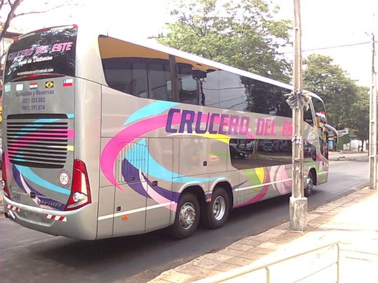 Scania K 420 - Marcopolo Paradiso 1800 DD G7  (en Paraguay) - Crucero del Este S.R.L.
Palabras clave: Scania