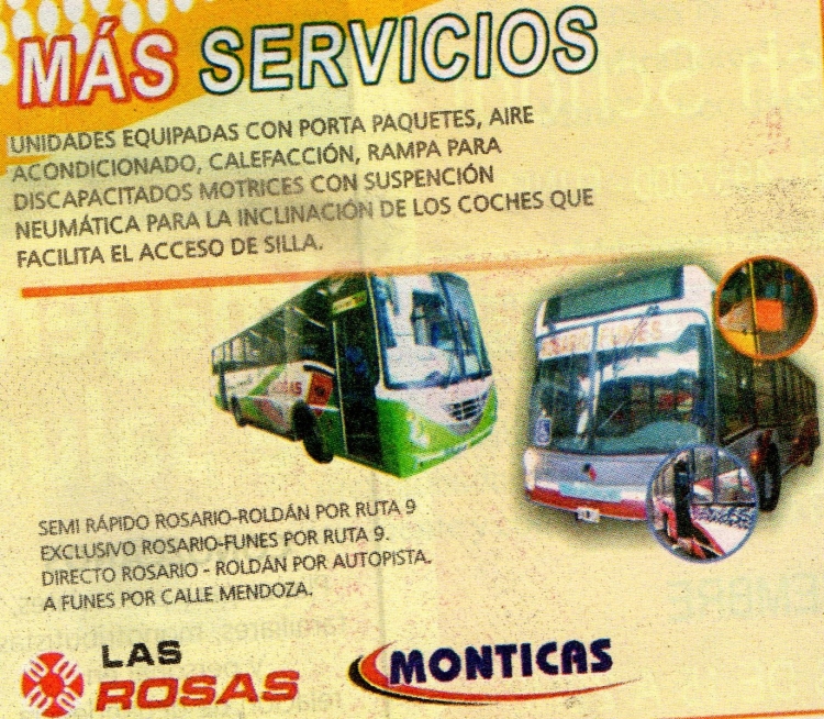 Publicidad Las Rosas-Monticas
Publicidad de los servicios interurbanos de Las Rosas y Monticas para el corredor oeste del Gran Rosario
Palabras clave: Las Rosas Monticas