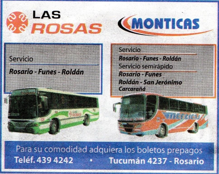 Publicidad Las Rosas-Monticas
Esta vez sin errores de ortografía y con mejor impresión (a comparación de la anterior imagen). Servicios "comunes" y tradicionales.
Palabras clave: Las Rosas Monticas Santa Fe Rosario Funes