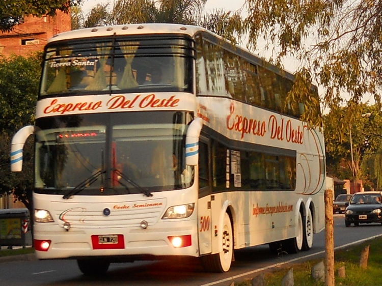 EXPRESO DEL OESTE 500
GLN720
Barrio de Liniers
Palabras clave: larga distancia