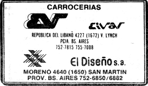 Carrocerías Ei-Var - Publicidad
Época del cambio de nombre de la carrocera
Palabras clave: Gamba / Ei-Var