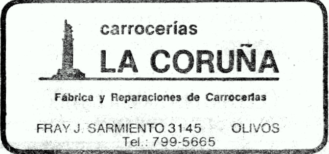 Carrocerías La Coruña - Publicidad
Palabras clave: Gamba / Coruña