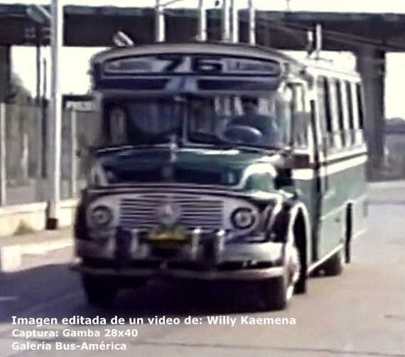 Mercedes-Benz LO 1114 - C.E.A.P. - Línea 76
Línea 76

Imagen editada de un video de: Willy Kaemena
Captura: Gamba 28x40
Palabras clave: Gamba / 76