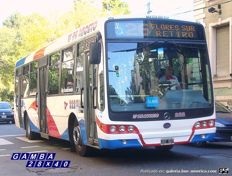 Mercedes-Benz OH 1718 L - Nuovobus - 17 De Agosto
JQI 427
Línea 26 - Interno 222

Colección: Gamba 28x40
Palabras clave: Gamba / 26