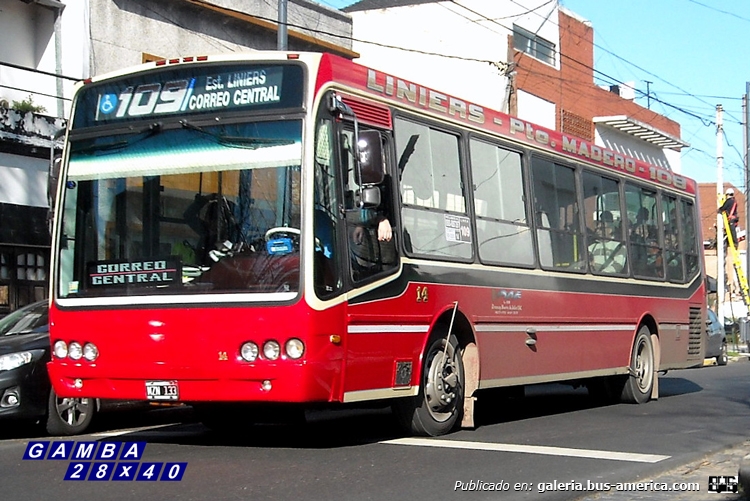 Mercedes-Benz OH 1618 L - Nuovobus - Nueve De Julio
MZN 133
Línea 109 - Interno 14

Colección: Gamba 28x40

http://galeria.bus-america.com/displayimage.php?pid=28348
http://galeria.bus-america.com/displayimage.php?pid=35751
http://galeria.bus-america.com/displayimage.php?pid=35752
http://galeria.bus-america.com/displayimage.php?pid=34837
Palabras clave: Gamba / 109