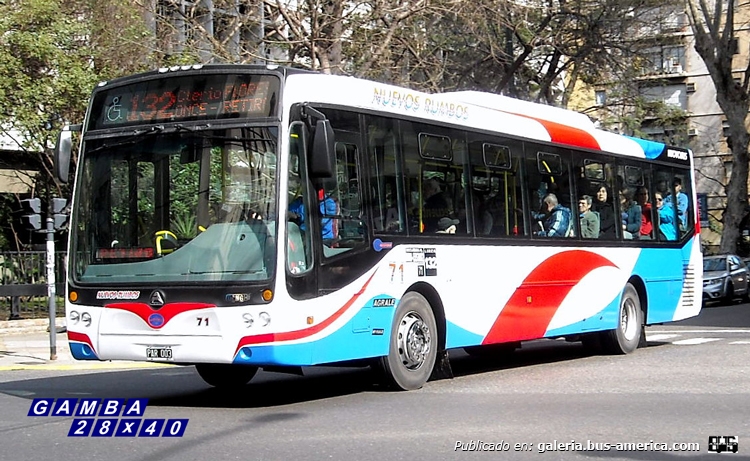 Agrale MT 17.0 LE - Nuovobus - Nuevos Rumbos
PAR 003
Línea 132 - Interno 71

Colección: Gamba 28x40
Palabras clave: Gamba / 132