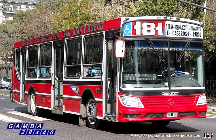Mercedes-Benz OH 1618 L - Italbus - Siglo XXI
MDS 859
Línea 181 - Interno 238

Colección: Gamba 28x40

http://galeria.bus-america.com/displayimage.php?pid=25451
http://galeria.bus-america.com/displayimage.php?pid=25646
http://galeria.bus-america.com/displayimage.php?pid=38189
http://galeria.bus-america.com/displayimage.php?pid=38367
http://galeria.bus-america.com/displayimage.php?pid=39702
Palabras clave: Gamba / 181