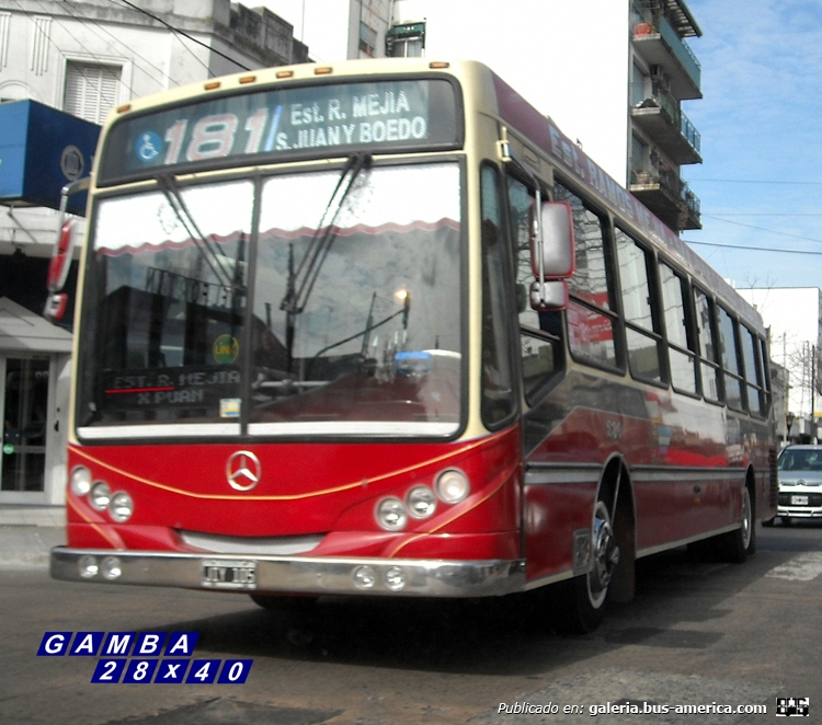 Mercedes-Benz OH 1618 L - Metalpar - Siglo XXI
JIY 105
Línea 181 - Interno 236
El nuevo 236
Por lo menos éste es más acorde con el coche al cual reemplaza, el recordado OH 1521 L, que portaba una carrocería Tango

Colección: Gamba 28x40

http://galeria.bus-america.com/displayimage.php?pid=37626
http://galeria.bus-america.com/displayimage.php?pid=38523
Palabras clave: Gamba / 181