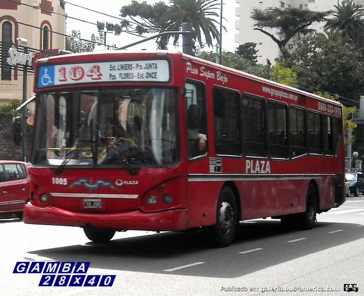 T.A.T.S.A. - Puma D 10.5 - Empresa de Transportes Línea 104
FXU 298
Línea 104 - Interno 1005

Colección: Gamba 28x40
Palabras clave: Gamba / 104