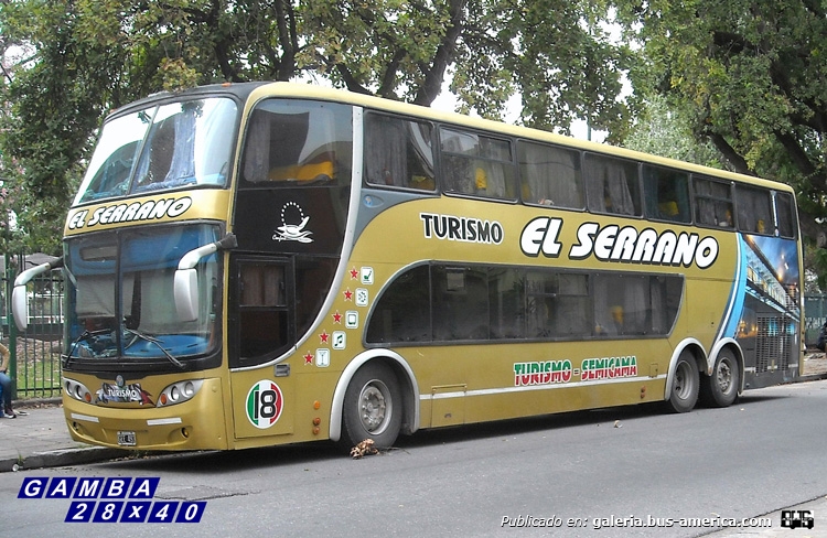 Mercedes-Benz O-500 RSD - Sudamericanas - Turismo El Serrano
GEE 493
Interno 18
Palabras clave: Gamba / Larga