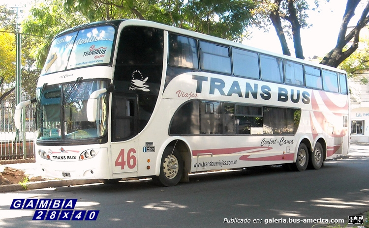 Scania K 420 - Sudamericanas - Trans Bus
GUN 701
Interno 46

Colección: Gamba 28x40
Palabras clave: Gamba / Larga