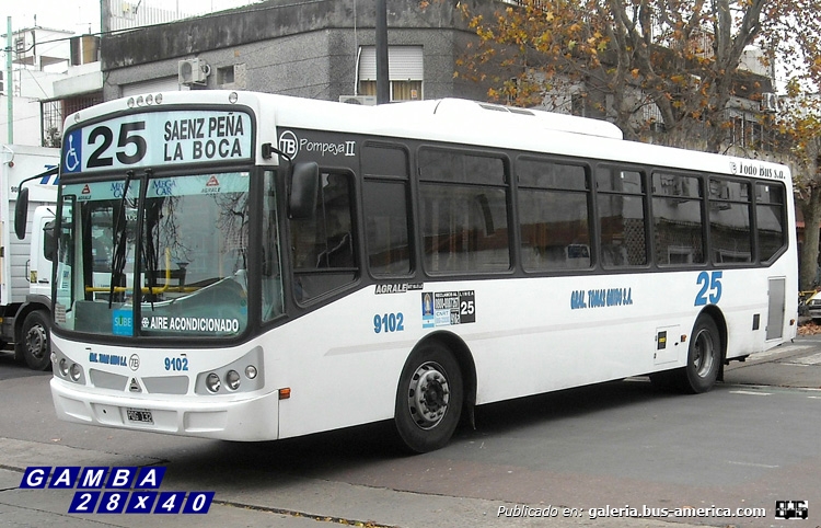 Agrale MT 15.0 LE - Todo Bus - General Tomás Guido 
PQG 132
Línea 25 - Interno 9102

Colección: Gamba 28x40
Palabras clave: Gamba / 25