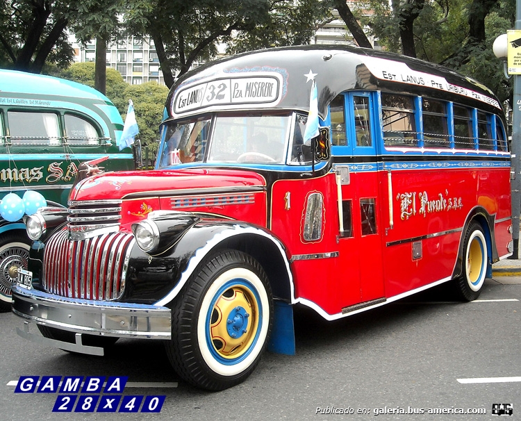 Chevrolet (G.M.C.) - Costa Rica - El Puente
C 526623 - XLM 805
Línea 32 - Interno 1
El restaurado de El Puente

Colección: Gamba 28x40

http://galeria.bus-america.com/displayimage.php?pid=28250
http://galeria.bus-america.com/displayimage.php?pid=36970
http://galeria.bus-america.com/displayimage.php?pid=41147
http://galeria.bus-america.com/displayimage.php?pid=41148
Palabras clave: Gamba / 32