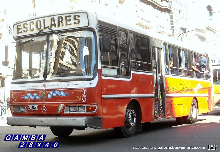 Mercedes-Benz OHL 1320 - BUS - Escolar
BAD 226

Colección: Gamba 28x40
Palabras clave: Gamba / esc