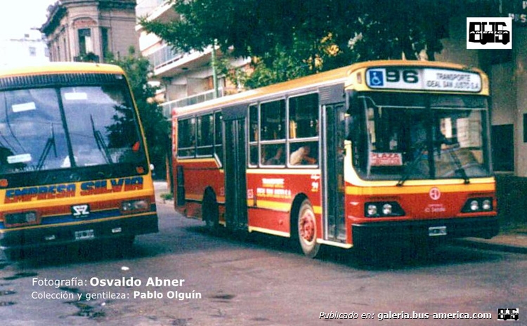 El Detalle OA 101 - El Detalle - T.I.S.J.
Línea 96 - Interno 21

Fotografía: Osvaldo Abner
Colección y gentileza: Pablo Olguín
Palabras clave: Gamba / 96