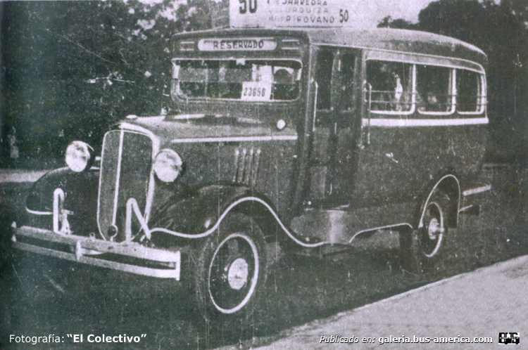 Chevrolet (G.M.C.) - Roberto Chiumiento - Línea 50
[url=https://bus-america.com/galeria/displayimage.php?pid=65548]https://bus-america.com/galeria/displayimage.php?pid=65548[/url]
[url=https://bus-america.com/galeria/displayimage.php?pid=65549]https://bus-america.com/galeria/displayimage.php?pid=65549[/url]

Línea 50 (Buenos Aires), interno 7
Luego línea 34, más tarde 223, finalmente 133

Fotografía: El Colectivo, publicación de Abril 1934
Palabras clave: Gamba / 133