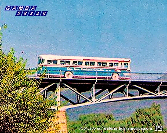 Mercedes-Benz O-317 - Costera Criolla
Puente sobre el Río Cosquín

Fotografía: Recorte de una tarjeta postal
Palabras clave: Gamba / Larga