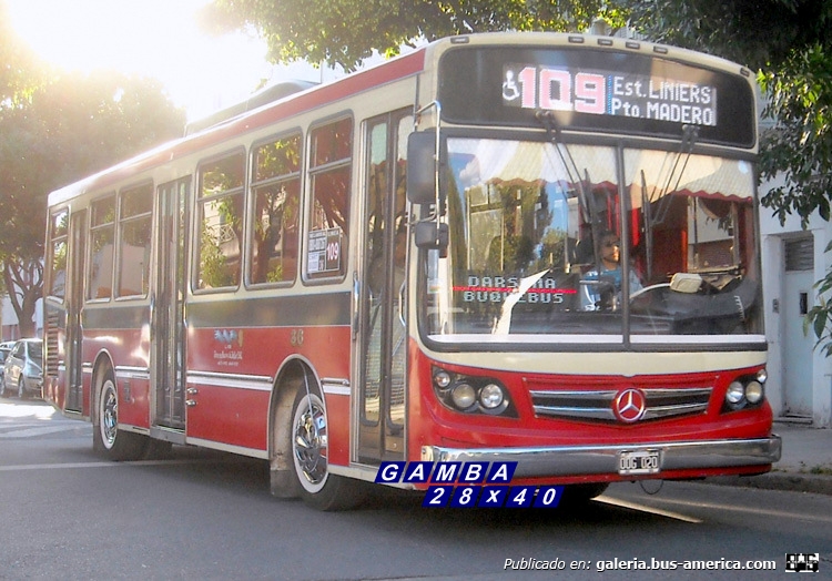 Mercedes-Benz OH 1618 L - SB - La Favorita Favorito GR - Nueve De Julio S.A.C.
OOG 020
[url=https://bus-america.com/galeria/displayimage.php?pid=68262]https://bus-america.com/galeria/displayimage.php?pid=68262[/url]
[url=https://bus-america.com/galeria/displayimage.php?pid=68645]https://bus-america.com/galeria/displayimage.php?pid=68645[/url]
[url=https://bus-america.com/galeria/displayimage.php?pid=68646]https://bus-america.com/galeria/displayimage.php?pid=68646[/url]

Línea 109 (Buenos Aires) - Interno 36
Ex Línea 68 (Buenos Aires) - Interno 67

Fotografía: Gamba 28x40
Palabras clave: Gamba / 109