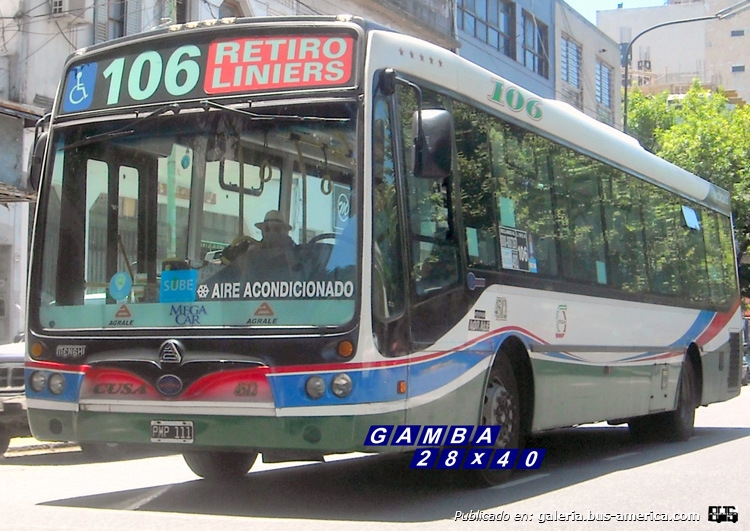Agrale MT 17.0 LE - Nuovobus Menghi - C.U.S.A.
PMP 111
Línea 106 (Buenos Aires) - Interno 4512

Fotografía: Gamba 28x40
Palabras clave: Gamba / 106