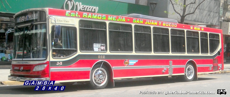 Mercedes-Benz O-500 U - Italbus Tropea - Siglo XXI
OOP 822

Línea 181 (Buenos Aires) - Interno 212
Ex Autobuses Santa Fe, interno 1880

Con pasado cordobés, AUCOR
Nave !!!

Fotografía: Gamba 28x40
Palabras clave: Gamba / 181