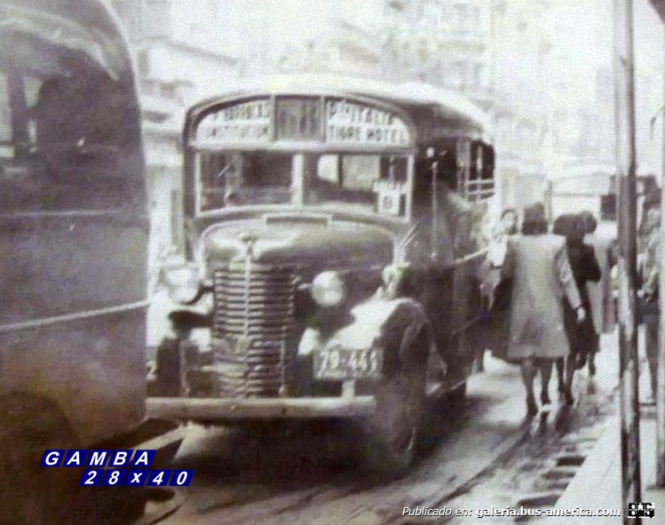 Chevrolet (G.M.C.) - El Trébol - Expreso Tigre B
79-441
Línea 68 (luego 168)

Fotografía: Autor desconocido
Colección: Antigüedades Giles
Palabras clave: Gamba / 168