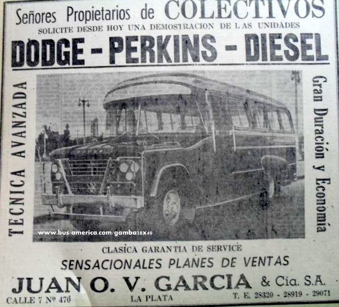 Dodge DP-400 - El Detalle
Publicidad del concesionario Juan O V Garcia - La Plata
Colección J Arcuri - A A Deluca
Palabras clave: Gamba / DP400