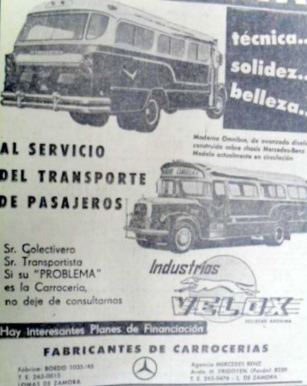 Carrocerías Velox
http://galeria.bus-america.com/displayimage.php?pos=-5605
Publicidad de la carrocera
Colección J Arcuri - A A Deluca
Palabras clave: Gamba / Velox 2