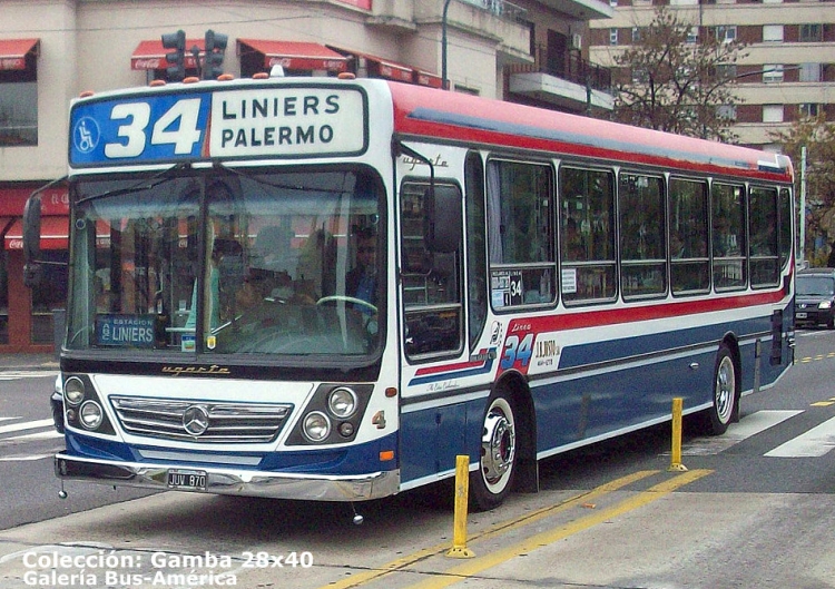 Mercedes-Benz OH 1718 L - Ugarte - Juan B Justo
JUV 870
Línea 34 - Interno 4

Colección: Gamba 28x40
Palabras clave: Gamba / 34