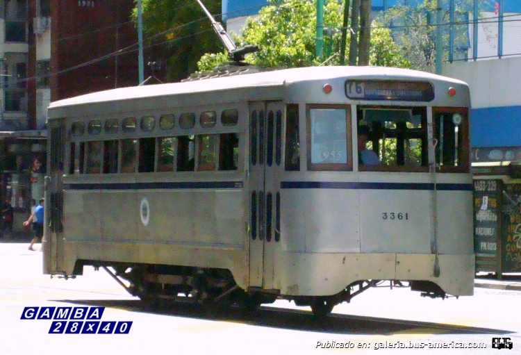 Brill - F.M. - T.B.A.
Línea 76 - Interno 3361
Restaurado por la Asociación Amigos del Tranvía

Colección: Gamba 28x40

http://galeria.bus-america.com/displayimage.php?pid=41225
Palabras clave: Gamba / Tranv
