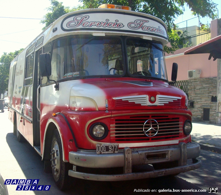 Mercedes-Benz LO 1114 - Crovara - Nueva Chicago-M.O. 47
C 1295634 - UOQ 977
Unidad del Servicio Técnico-Auxilio

Colección: Gamba 28x40  

http://galeria.bus-america.com/displayimage.php?pid=41088
Palabras clave: Gamba / 47