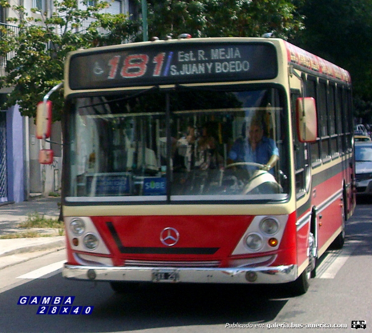 Mercedes-Benz OH 1315 L - Ugarte - Siglo XXI
GXX 291
Línea 181 - Interno 223
Primer repintado de la línea, se van despidiendo los colores de El Libertador, los cuales vestían los coches de la línea desde 1950

Colección: Gamba 28x40
Palabras clave: Gamba / 181