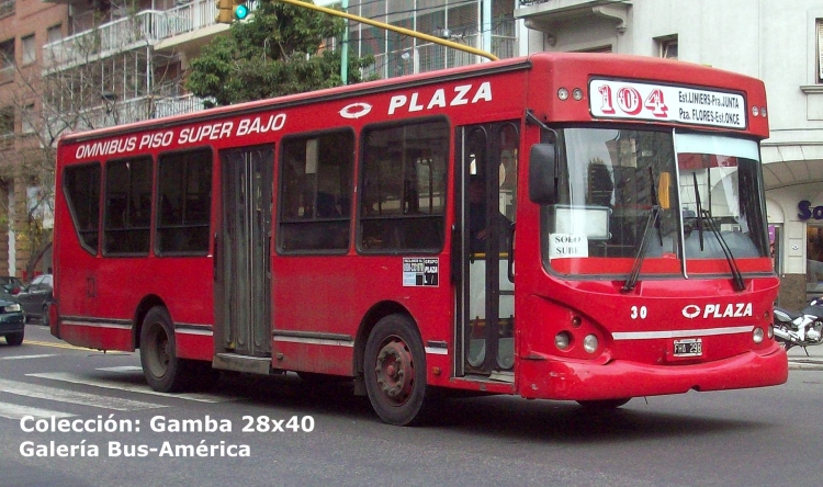 T.A.T.S.A. - Puma D 9.4 - Empresa de Transportes Línea 104
FHA 298
Línea 104 - Interno 30
Hemos criticado la cartelera de este coche, en otros archivos, desde hace poco tiempo se la ve así, con números muy particulares y fileteados

Colección: Gamba 28x40

http://galeria.bus-america.com/displayimage.php?pid=29803
http://galeria.bus-america.com/displayimage.php?pid=29918
Palabras clave: Gamba / 104