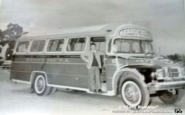 Bedford J6LZ1 (G.M.A.) - El Trébol - Expreso Del Sud S.A.
Línea 15 (luego 293 - Provincial de Buenos Aires) - Interno 17

Fotografía: "Gaby Rambler"
Palabras clave: Gamba / 293