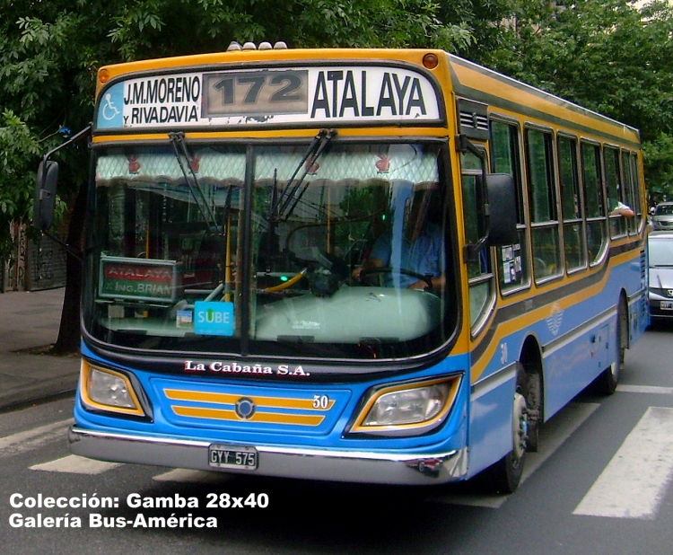 Mercedes-Benz OH 1315 L - Italbus - La Cabaña
GYY 575
Línea 172 - Interno 30

Colección: Gamba 28x40
Palabras clave: Gamba / 172