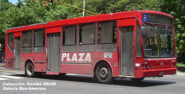 T.A.T.S.A. - Puma D 12 - Plaza
HBR 202
Línea 141 - Interno 214
Ponele Techesco !!
Ver el arreglo en el techo de esta unidad

Colección: Gamba 28x40
Palabras clave: Gamba / 141