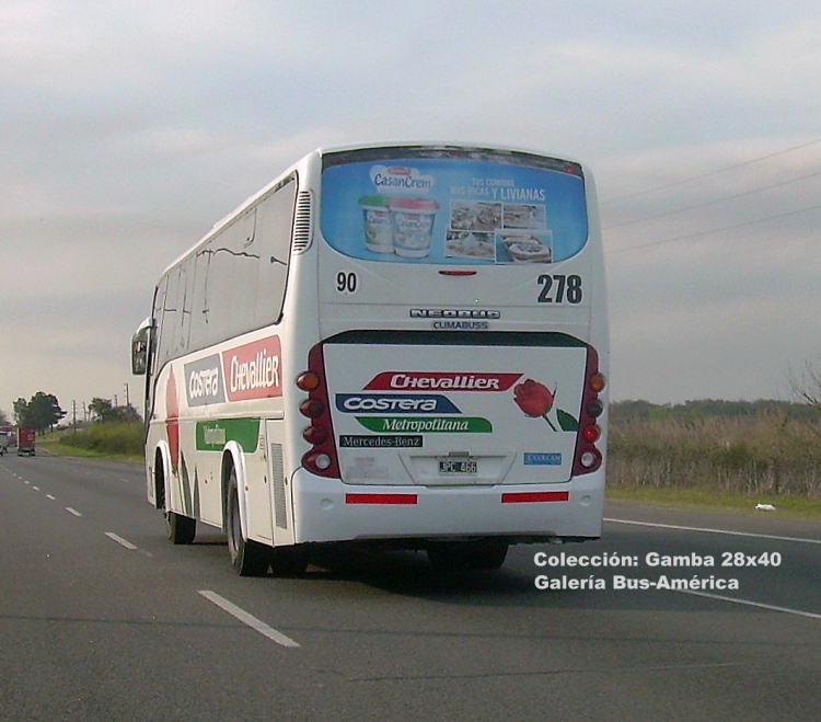 Mercedes-Benz O-500 - Neobus (en Argentina) - La Nueva Metropol
JPC 466
Línea 195 - Interno 278
Palabras clave: Gamba / 195