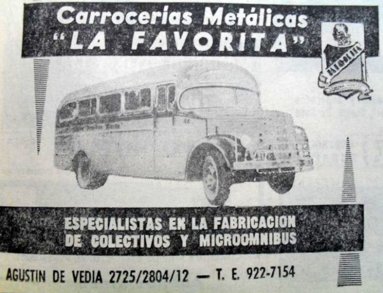 Carrocerías La Favorita
Publicidad de la carrocera
Colección J Arcuri - A A Deluca
Palabras clave: Gamba / Favorita