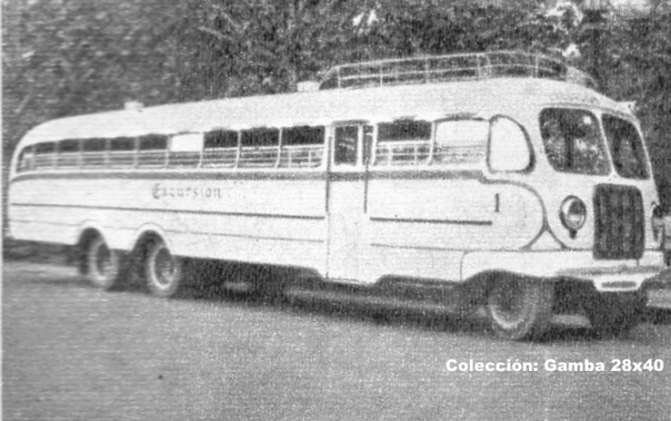 Ómnibus de larga distancia - Agosti - 1947
Los invito a conocer la historia de esta carrocería en:
[url=https://www.bus-america.com/ARcarrocerias/Agosti/Agosti-histo.php]Historia de Carpitnería y Carrocería A. y C. Agosti[/url]
Palabras clave: Gamba / doble