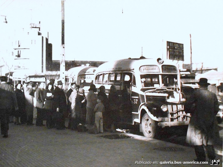 Ford (F.M.C.) - El Cóndor - C.O. Lomas
Pcia de Buenos Aires 
110-18
Línea 155 (luego 165) - Interno 37
Antigua imagen de la reciente desaparecida "Expreso Lomas".

Fotografía: Autor desconocido
[Datos de izquierda a derecha]
Palabras clave: Gamba / 165