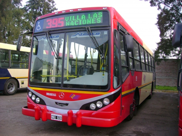 Mercedes-Benz OH 1618 - Metalpar - Empresa Línea 216  
MNU 608
Línea 395 - Interno 199
