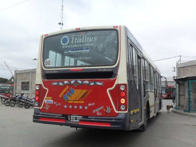 Mercedes-Benz OH 1618 L SB - Italbus - Línea 216
MVB 992
Línea 166 - Interno 8
Renovación de unidades en Empresa Linea 216 
Llegaron mas Italbus, ahora para la Linea 166. Reemplaza a un BiMet 2006.
(Vista trasera)

http://galeria.bus-america.com/displayimage.php?pos=-26837
