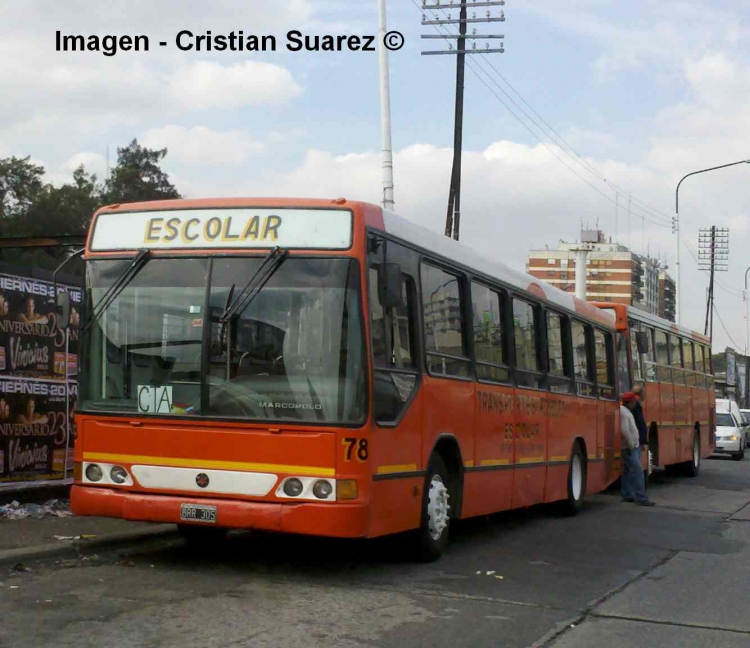 Mercedes-Benz OH 1621 L  - Marcopolo (en Argentina) - Transporte Escolar
BRR 305
Imagen - Cristian Suarez ©
Palabras clave: Volvo Marcopolo Torino Transporte Escolar Cristian Suarez Cristian_EDO