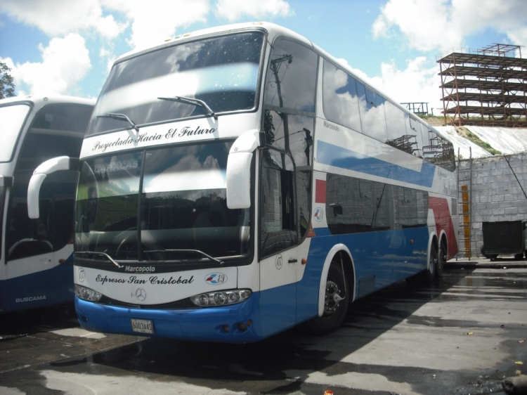 Mercedes-Benz O-500RSD (en Venezuela) - Expresos San Cristóbal 177
6003A4S.
Renumerada luego a 164 y actualmente vendida a Transporte El Faro.
Palabras clave: Marcopolo Paradiso G6 1800DD Mercedes-Benz