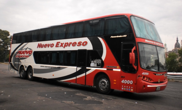 Mercedes-Benz O-500RSD - Busscar PanorâmicoDD (en Argentina) - Nuevo Expreso 4000
GFK-632
Saliendo del terminal luego de llegar desde Entre Ríos
Palabras clave: Busscar Mercedes-Benz