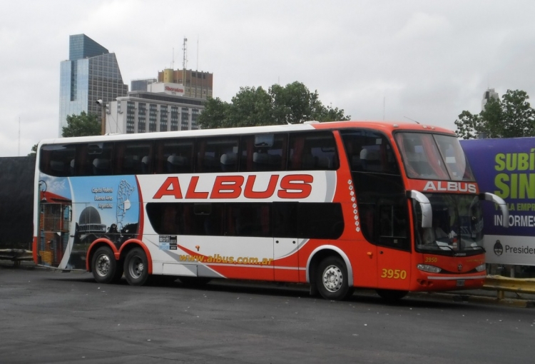 Mercedes-Benz O-500RSD - Marcopolo Paradiso G6 1800DD (En Argentina) - Albus 3950
Llegando a embarcar. Para el recuerdo antes de que les llegue el verde que está unificando el Grupo Vía
Palabras clave: Marcopolo Paradiso G6 1800DD Mercedes-Benz Vía