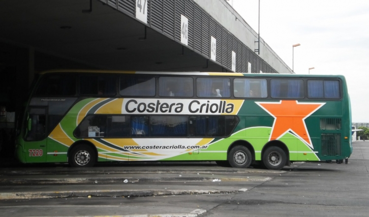 Mercedes-Benz O-400RSD - Busscar PanorâmicoDD (En Argentina) - Costera Criolla 7220
Unidad ex. Flecha Bus
Palabras clave: Busscar Mercedes-Benz