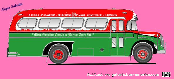 Linea 259 Ex Linea 4 Magyrus Deutz 1960 Carrocería Moliterno Interno 7

